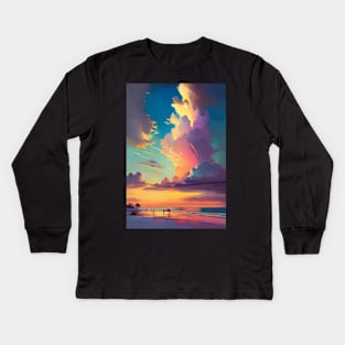 Beach Dream Kids Long Sleeve T-Shirt